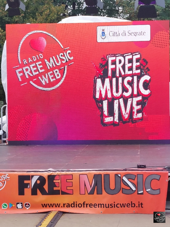 Radio live da un festival musicale